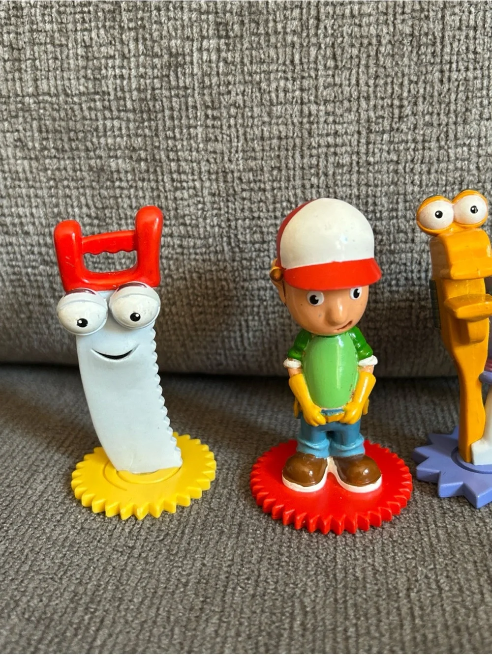 Lot of 6 Disney Handy Manny PVC Figures Cake Toppers Collectible Play Set